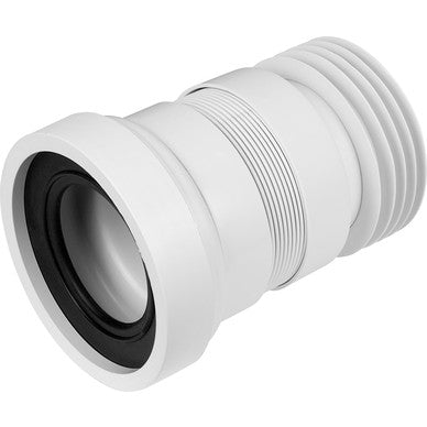 McAlpine Flexible Straight WC Connector 140mm-290mm WC-F23R