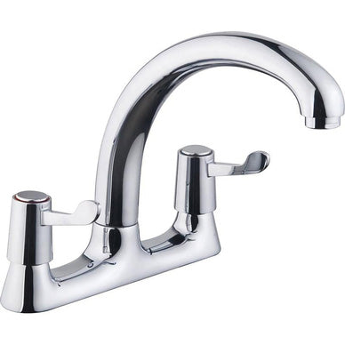 Contract Kitchen Lever Deck Mixer Tap