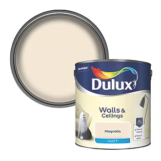 Dulux 2.5Ltr Magnolia Matt Emulsion Paint