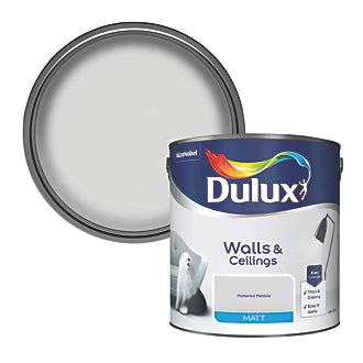 Dulux 2.5Ltr Polished Pebble Matt Emulsion Paint