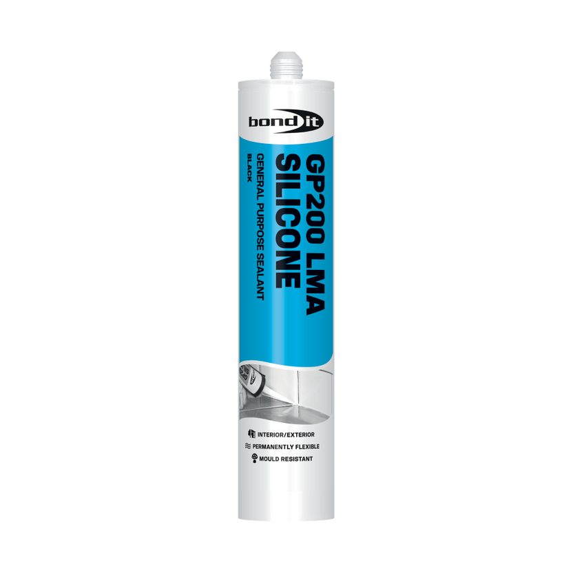 Bond It GP200 GENERAL PURPOSE LMA SILICONE Black