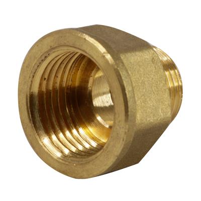 Brass Straight Female to Male Reducing Connector 3/4" x 1/2"