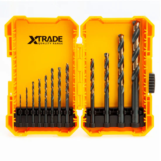 Xtrade 12 Piece HSS Drill Bit Set