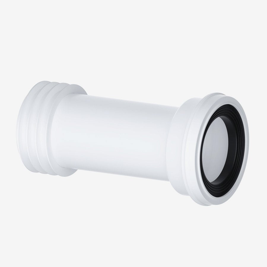 Extended Straight WC Pan Connector