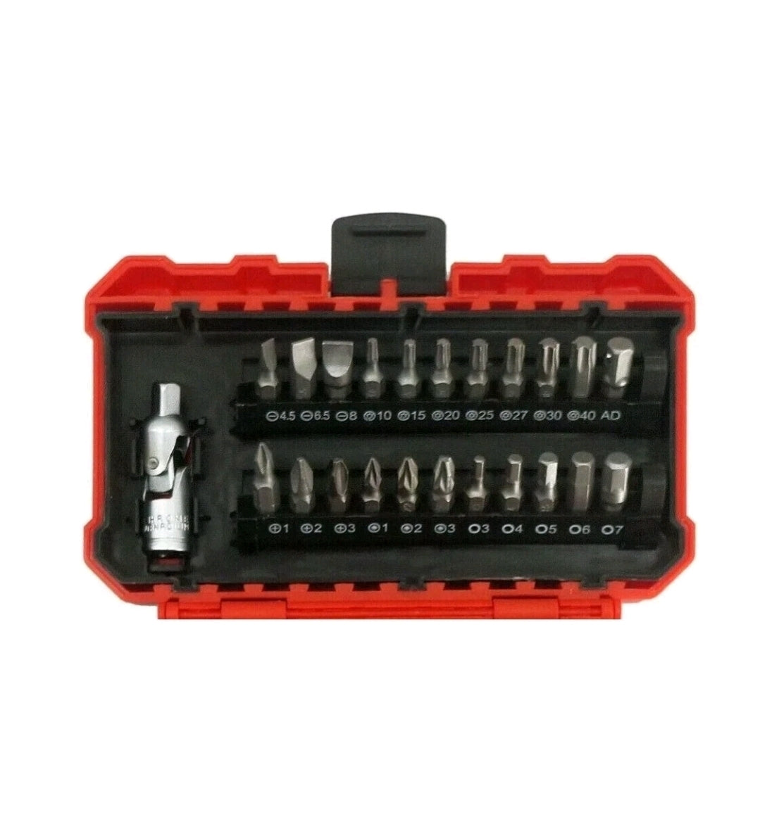 Amtech 35 Piece 1/4in Drive Socket & Accessory Set Metric 4 - 12mm I0227