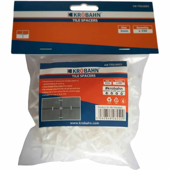 Krobahn Tile Spacers - 3mm