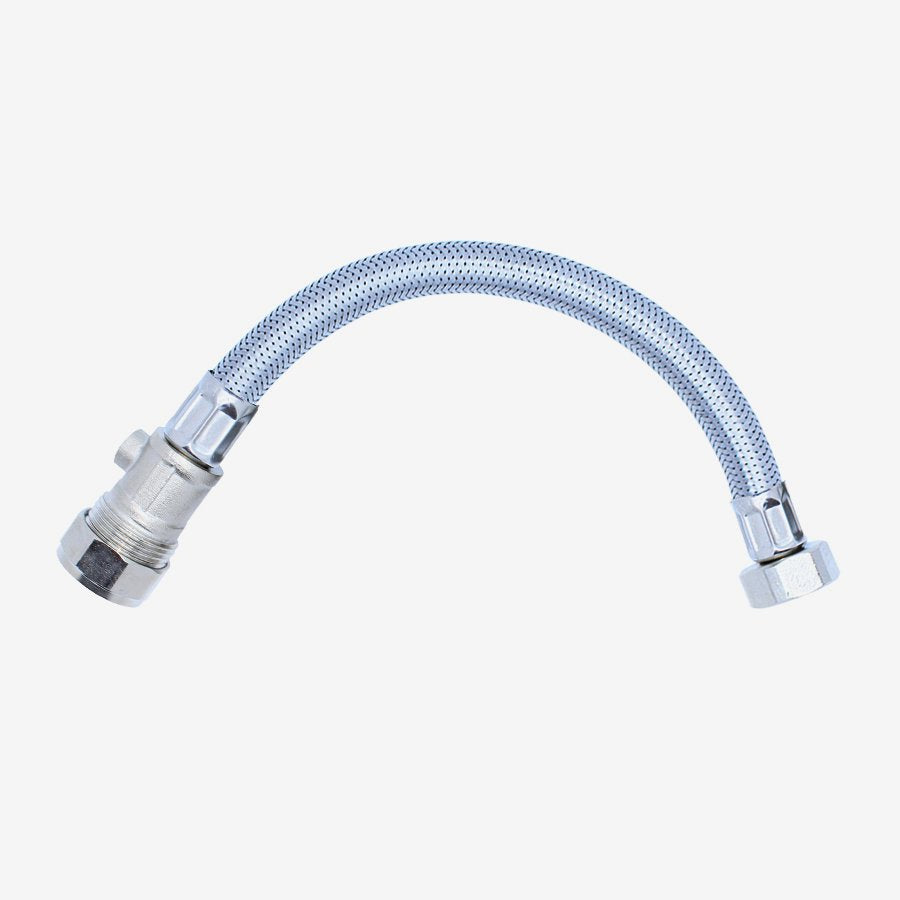 Flexible Tap Connector 3/4" x 22mm Isolator - 300mm Long