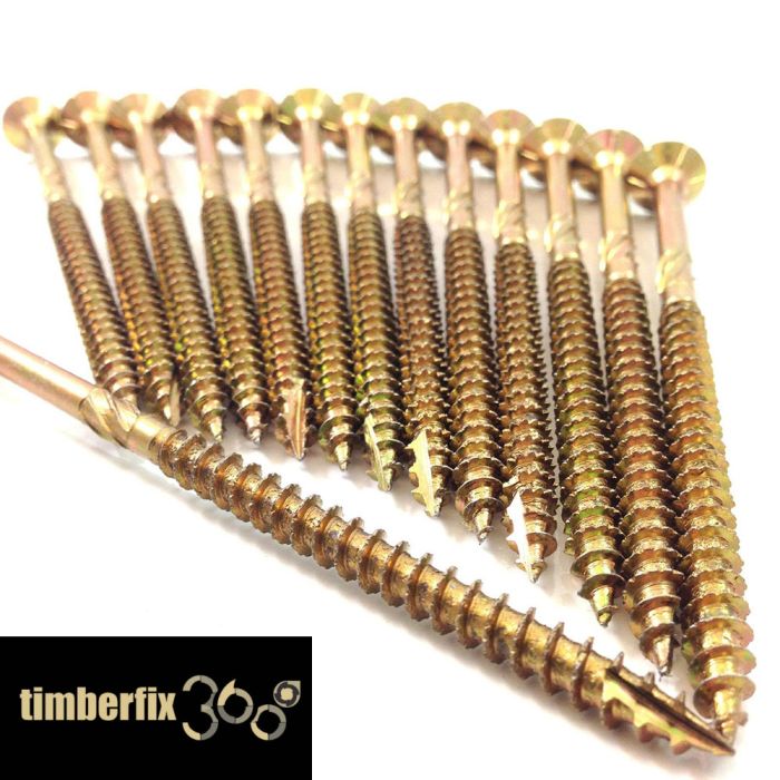 Timberfix Premium Self Drilling Woodscrews 4.5 x 60mm - 100pk