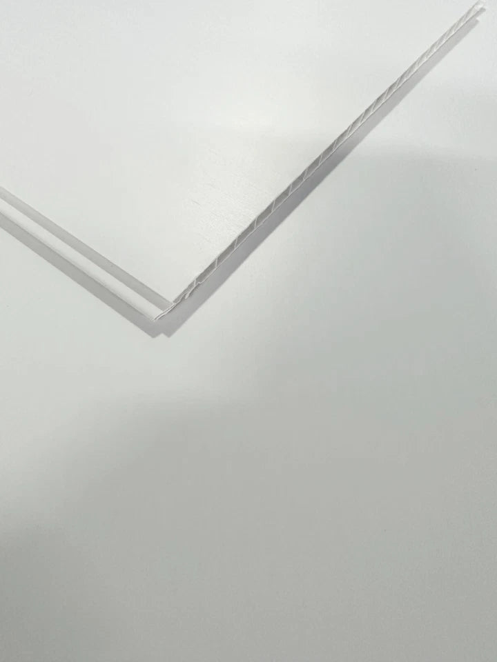 8mm Ceiling Panel Cladding 250 x 2700mm - Matt White