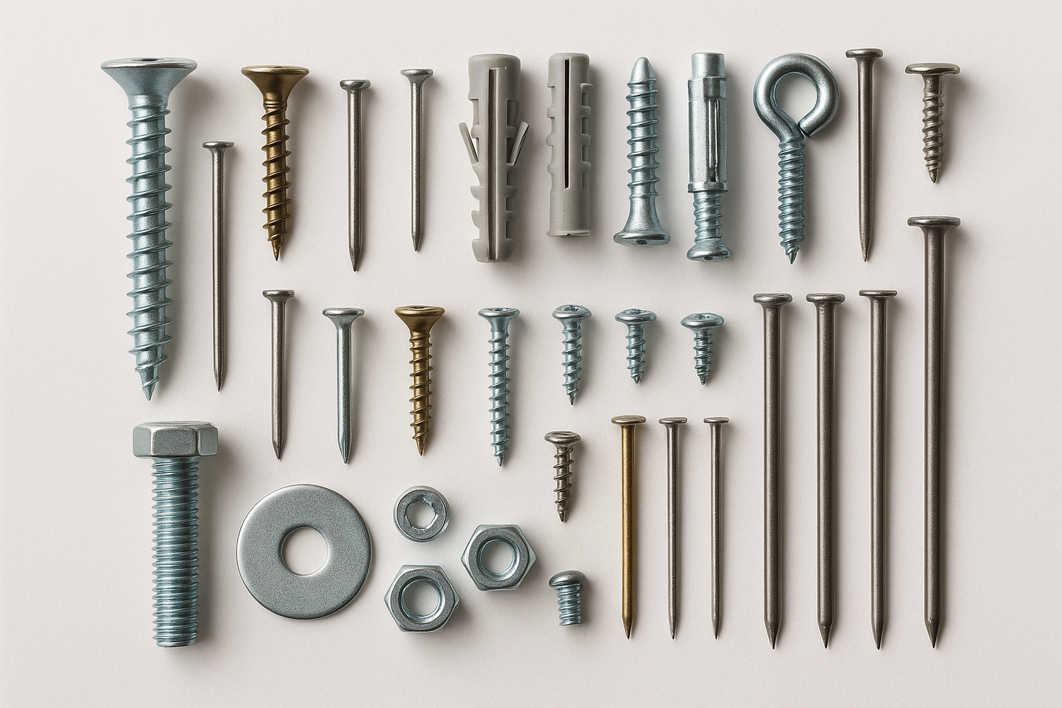 Screws, Nails and Fixings