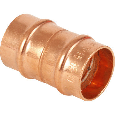 Copper Solder Ring Straight Coupler