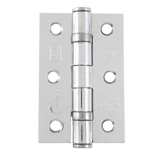 Eclipse 3" Ball Bearing Hinge Grade 7 Polished Stainless Steel 2pk