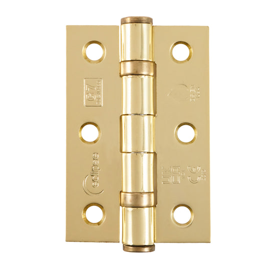 Eclipse 3" Ball Bearing Hinge Grade 7 Brass 2pk