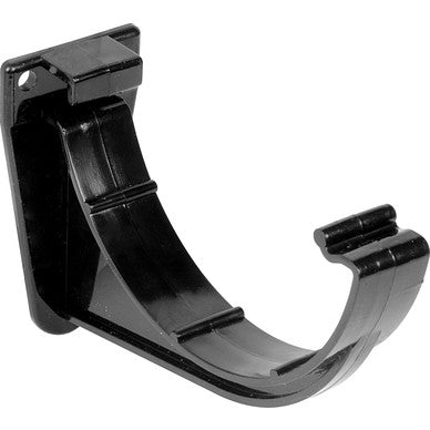 112mm Half Round Gutter Fascia Bracket Black