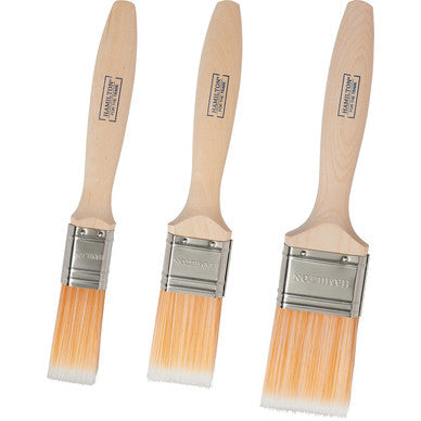 Hamilton For The Trade Synthetic Paintbrush Set 3 Piece
