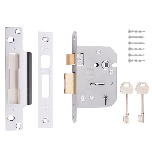 Era Viscount 5 Lever Sashlock 3" Chrome