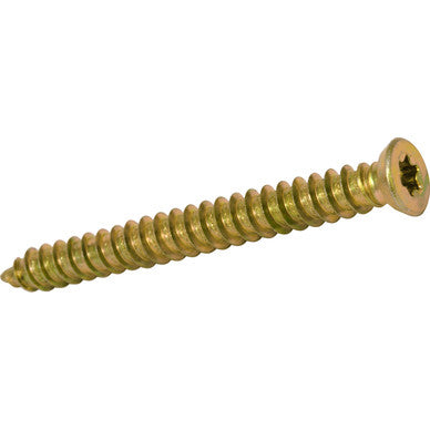Masonmate Zinc Yellow Passivated Concrete screw 7.5 x 102mm - Box of 100