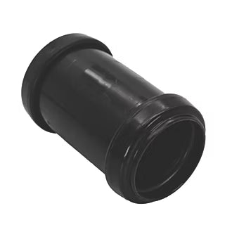 40mm Push Fit Straight Coupling Black
