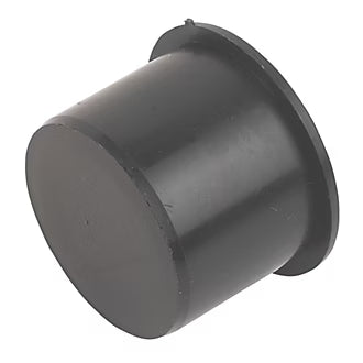 40mm Push Fit Socket Plug  Black