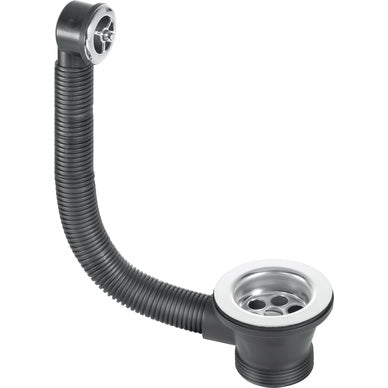 McAlpine FSW2PC Sink Combined Waste and Overflow 1 1/2" CP