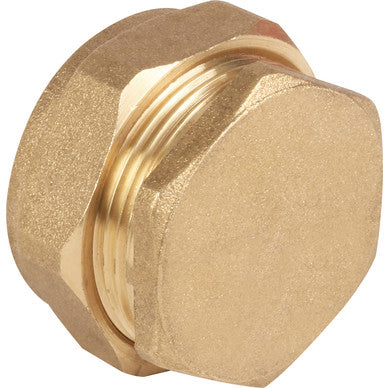 Brass Compression Stop End