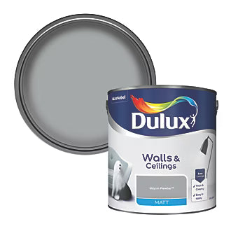 Dulux 2.5Ltr Warm Pewter Matt Emulsion Paint