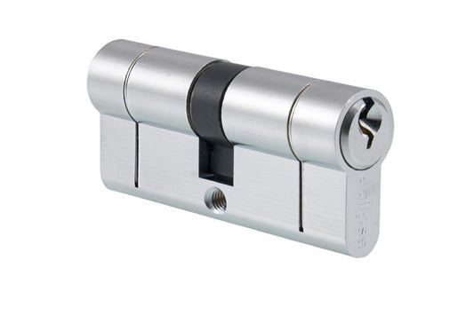 Eclipse Euro Anti-Snap Cylinder 35/35 Lock Satin Nickel