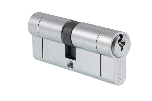 Eclipse Euro Anti-Snap Cylinder 35/45 Lock Satin Nickel