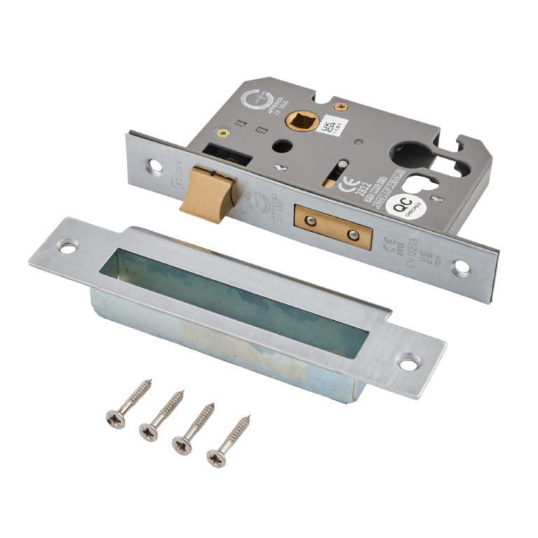 Eclipse 63mm Euro Profile Sashlock Chrome