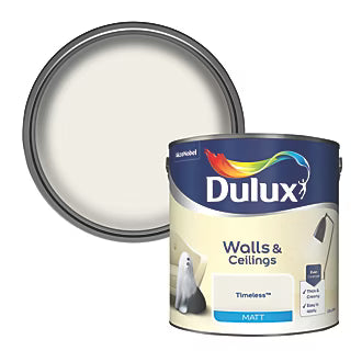 Dulux 2.5Ltr Timeless Matt Emulsion Paint
