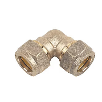 Brass Compression Elbow 90 Degree