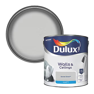Dulux 2.5Ltr Goose Down Matt Emulsion Paint