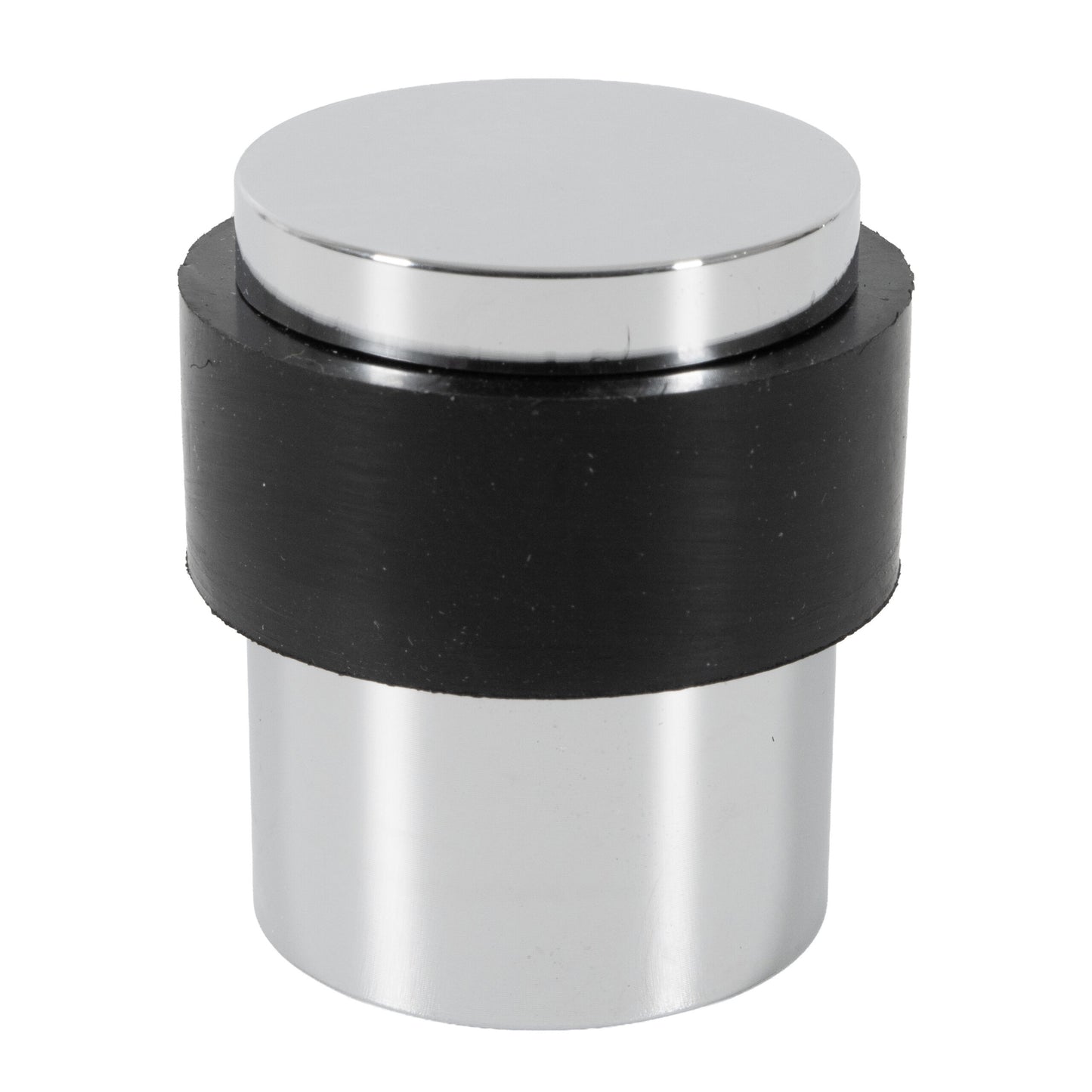 Eclipse 30mm Buffered Floor Door Stop Polished Chrome