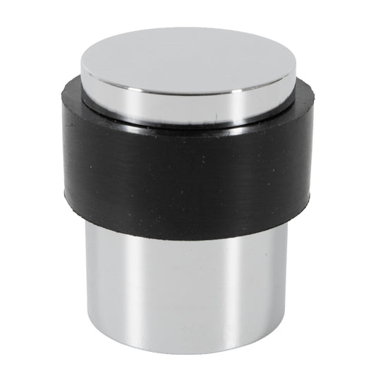 Eclipse 30mm Buffered Floor Door Stop Polished Chrome