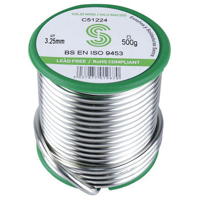 500g Lead Free Solder Wire 3.25mm
