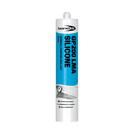 Bond It GP200 GENERAL PURPOSE LMA SILICONE Black