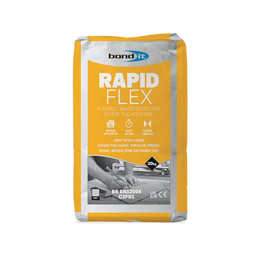 Bond It RAPID-FLEX - Flexible Floor Tile Adhesive 20kg