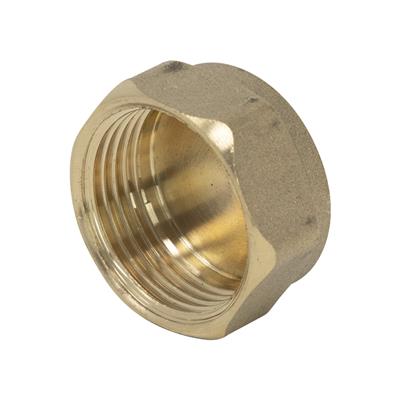 Brass Blanking Cap 3/4"