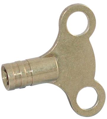 Brass Radiator Bleed Key