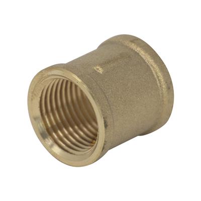 Brass Female to Female Equal Socket 3/4"