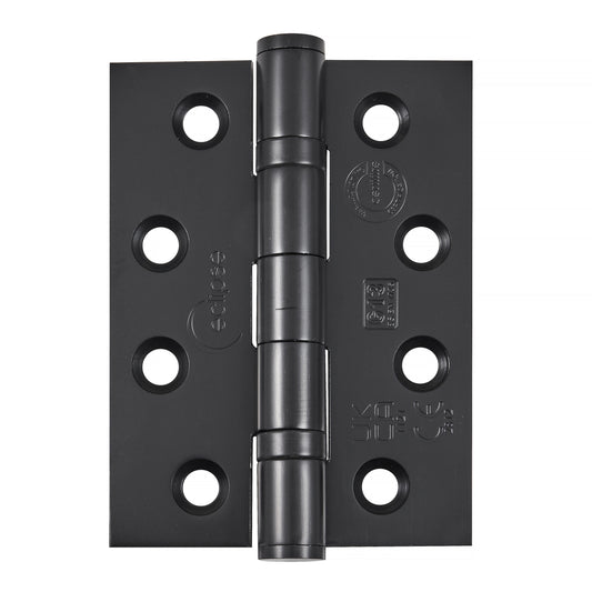 Eclipse 4" Ball Bearing Hinge Grade 13 Black 2pk