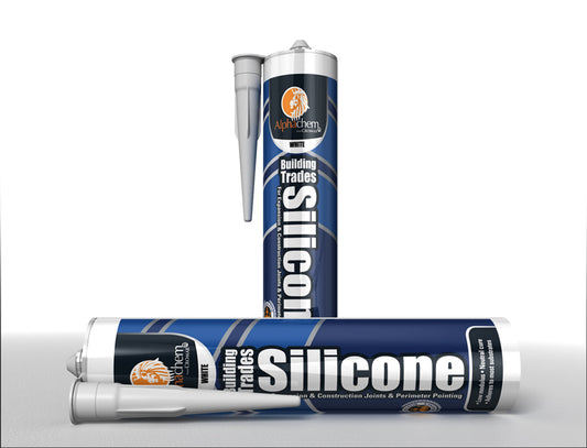 Alphachem Builders Neutral Cure Silicone Sealant - Grey