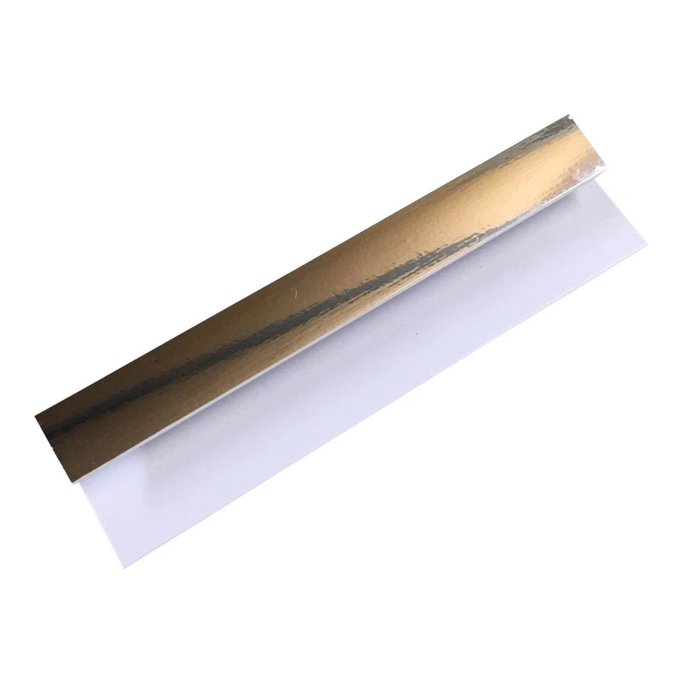 PVC End Cap 2.4m Chrome 10mm