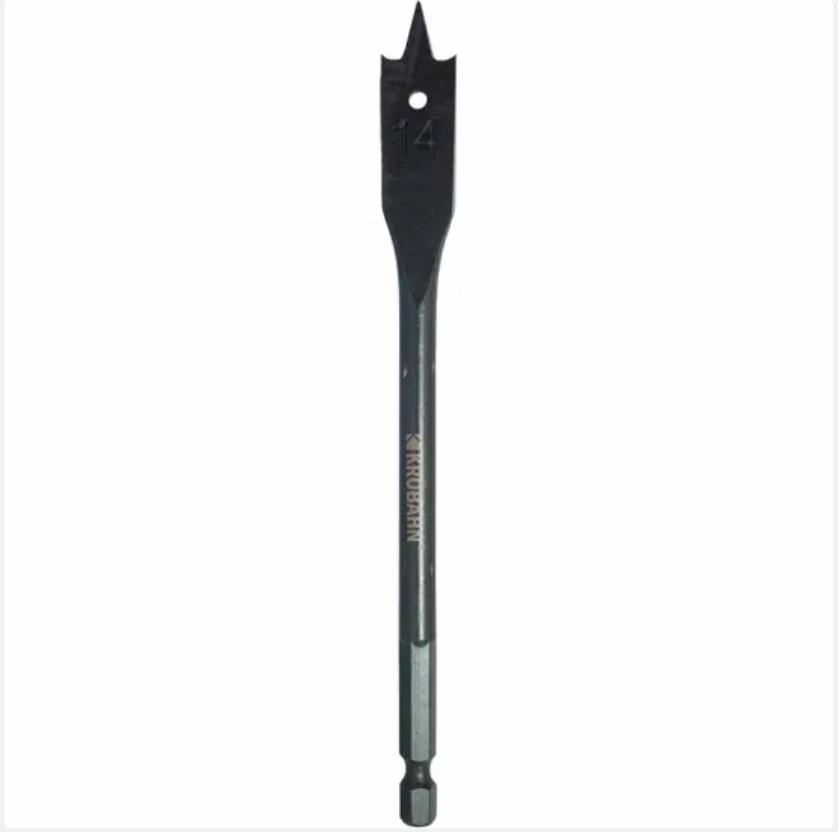 Krobahn Flat Wood Drill Bit - 14mm