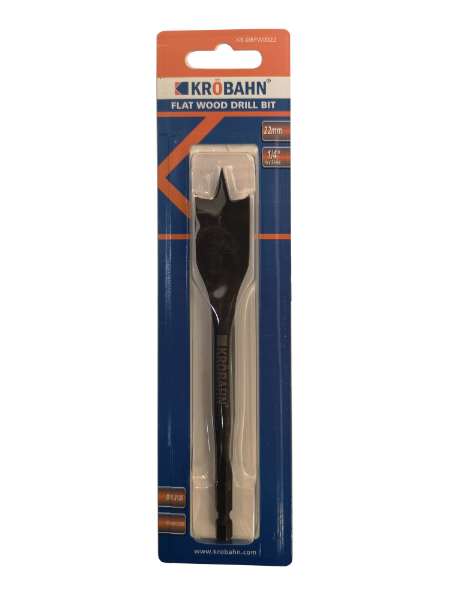 Krobahn Flat Wood Drill Bit - 22mm