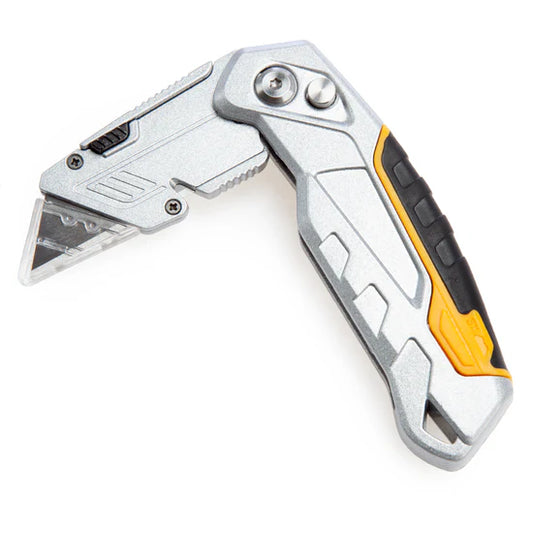 Xtrade Folding Utility Knife with 10 Blades