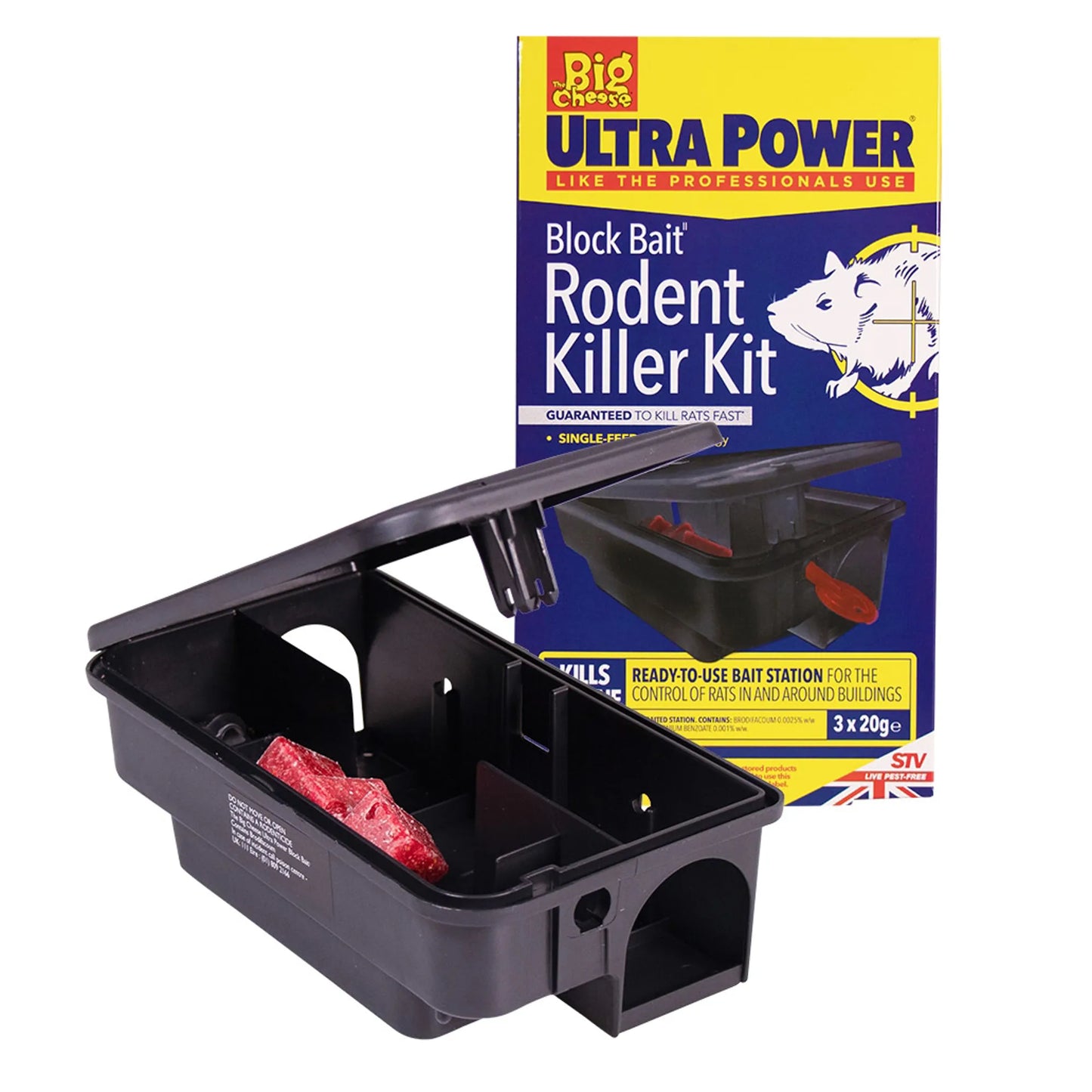 The Big Cheese Rodent Ultra Power Killer Kit