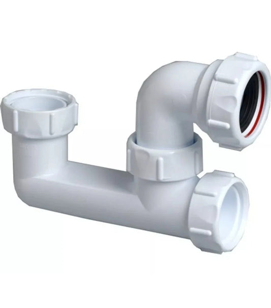 Multikwik Bath Trap - Low Level P5040 40mm Waste Trap - 50mm Seal