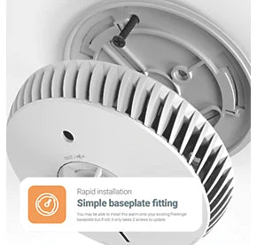 FireAngel FA6720-R Battery Standalone Kitchen Heat Alarm 10 Year