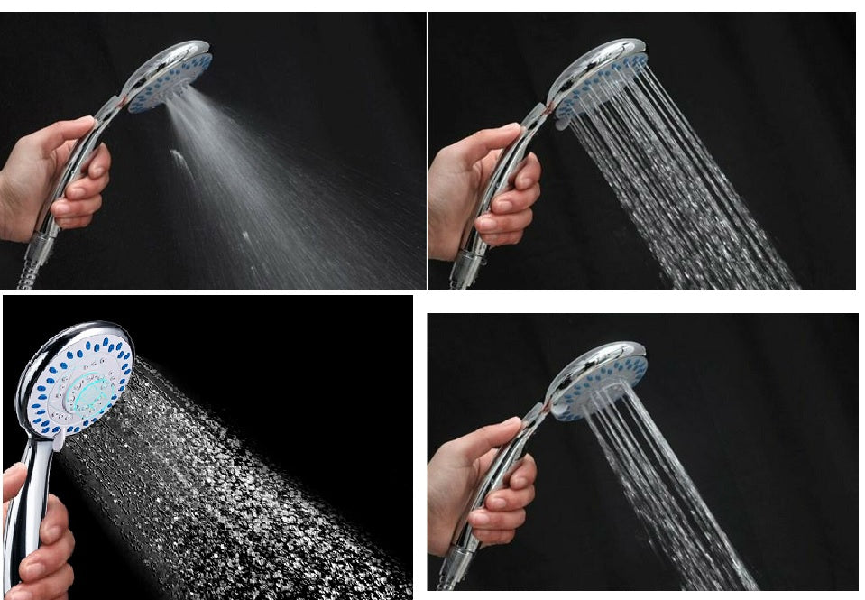 Bath Shower Mixer Tap with Shower Kit - Chrome